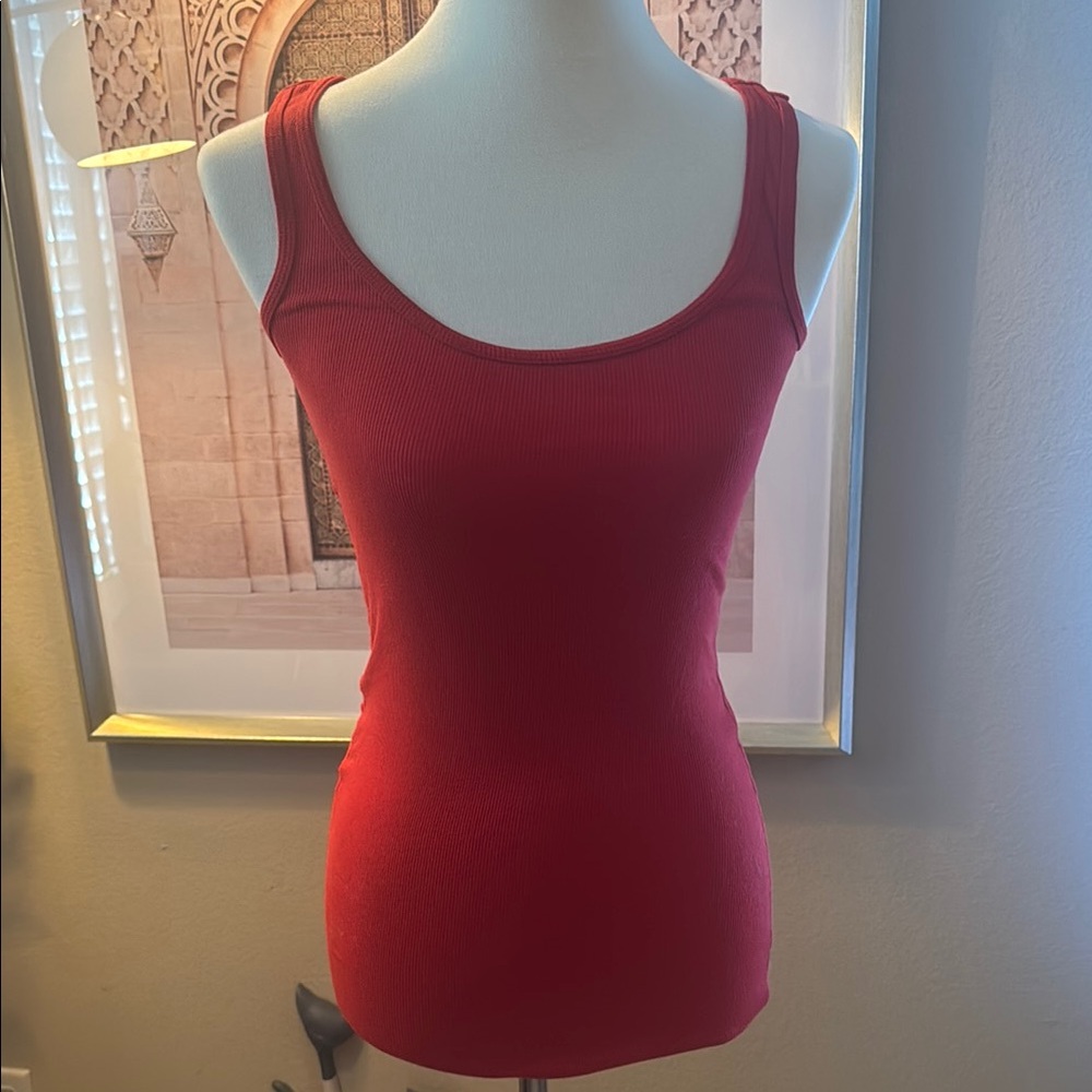Red Women's Tank Top